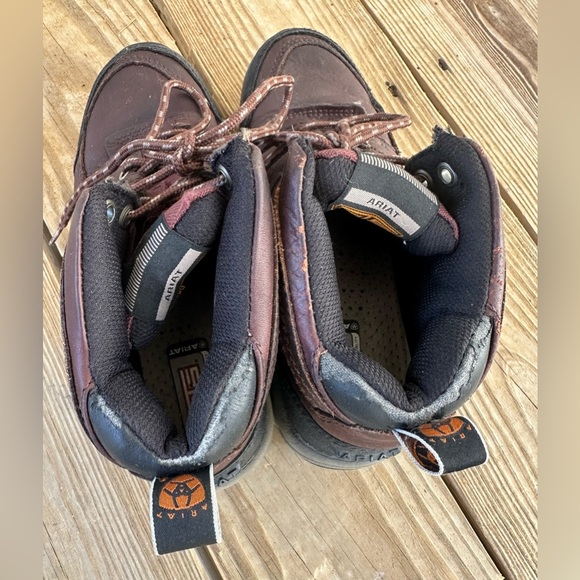 Women’s Ariat Terrain Cordovan Leather Trail Riding Boots Size 7.5 - Picture 4 of 9